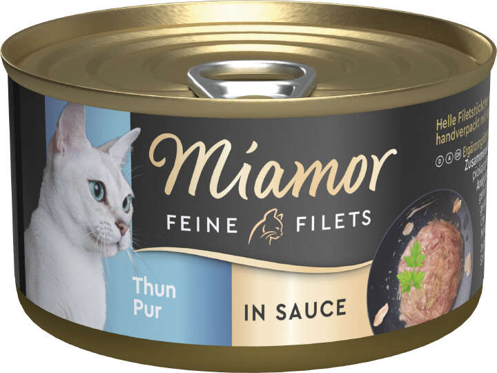 Miamor Katzen-Nassfutter Feine Filets Thunfisch Pur